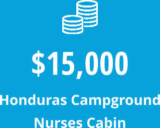 Honduras CampgroundNurses Cabin $15,000