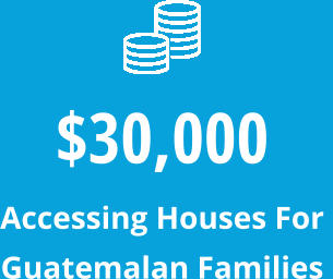 $30,000 Accessing Houses For Guatemalan Families